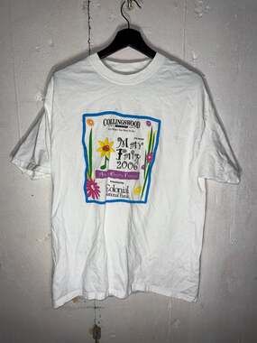 Vintage 2006 Collingswood NJ May Fair Arts & Crafts Festival Graphic T-Shirt
